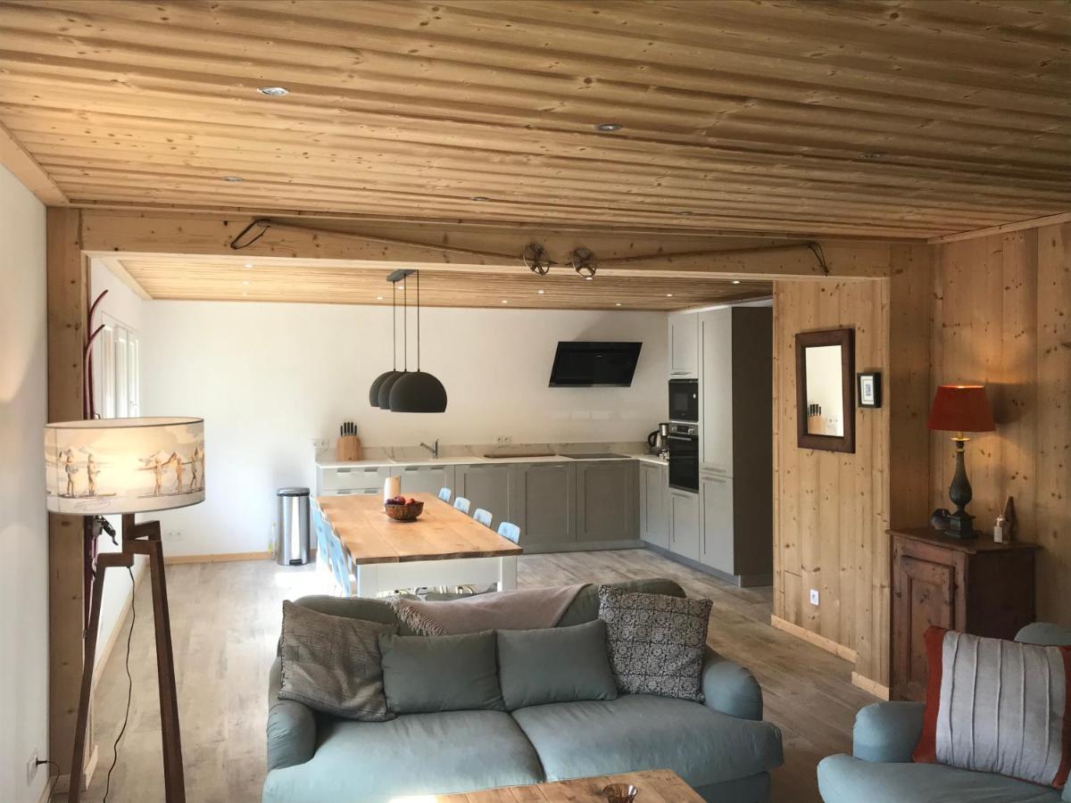 La Maison Du Herisson Samoens Bagian luar foto