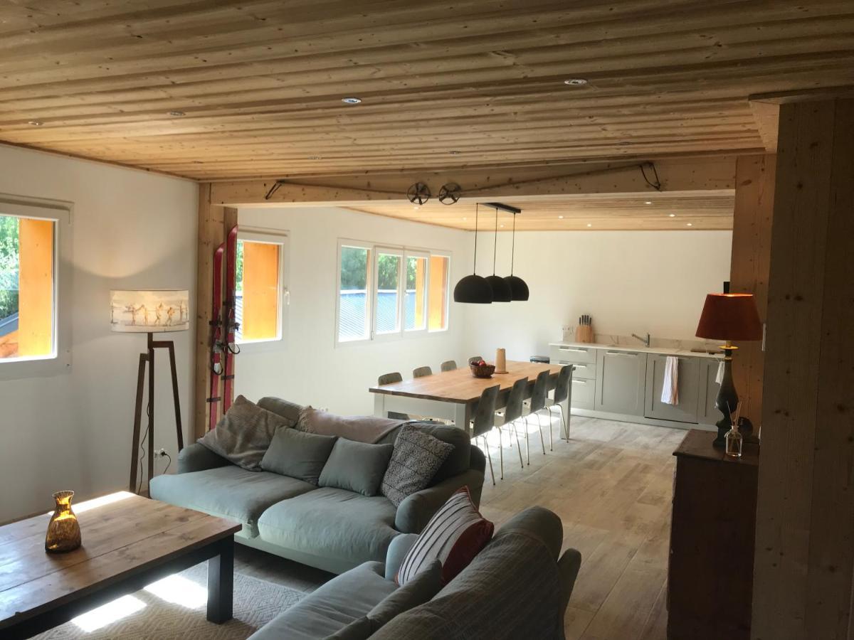 La Maison Du Herisson Samoens Bagian luar foto