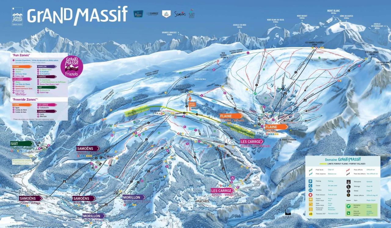La Maison Du Herisson Samoens Bagian luar foto